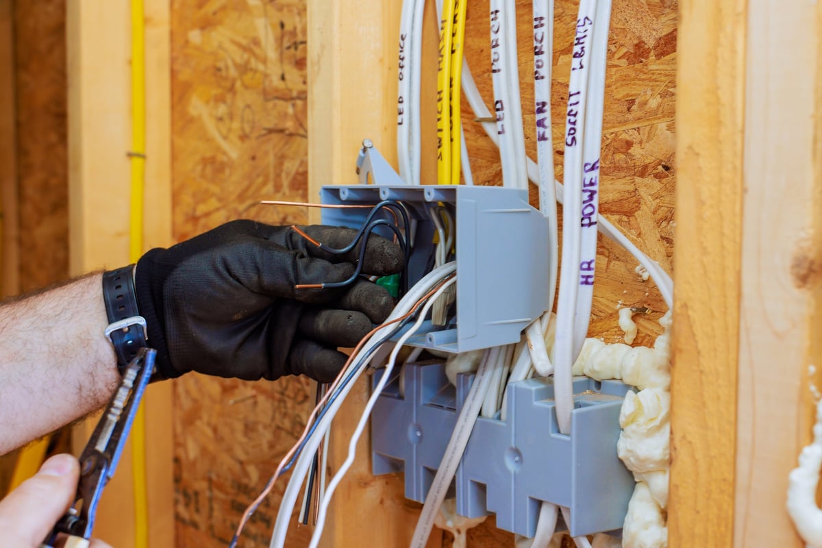 Elektricien aansluiten bedrading meterkast